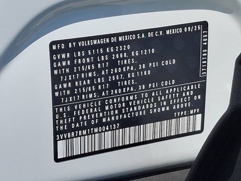 Certified 2026 Volkswagen Tiguan S AWD/4WD image 26