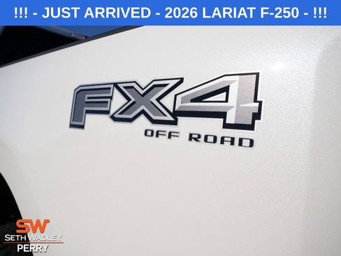 New 2026 Ford F250 Lariat w/ Black Appearance Package image 10