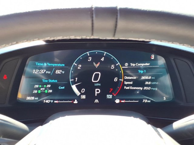 Used 2025 Chevrolet Corvette Stingray Preferred Cpe w/ Z51 Performance Package RWD image 27