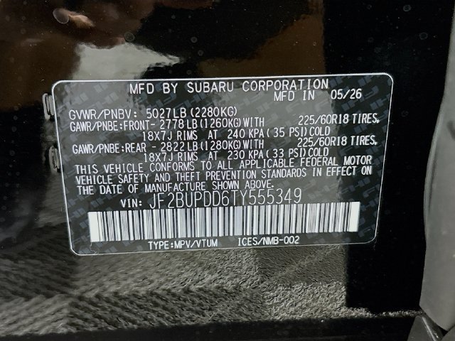 New 2026 Subaru Outback Limited AWD/4WD image 33