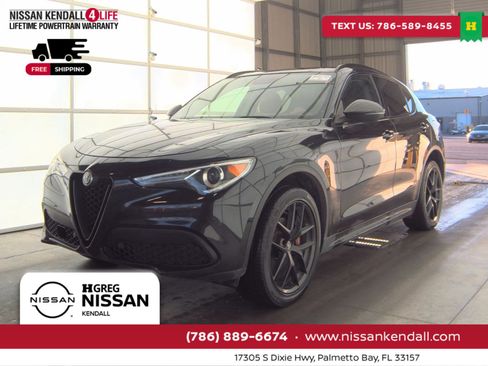 Used 2019 Alfa Romeo Stelvio Base w/ Nero Edizione image 1