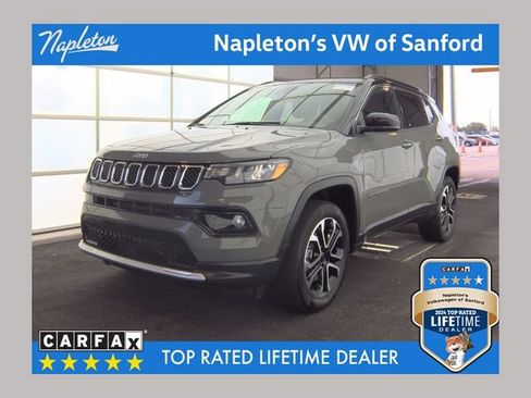 Used 2023 Jeep Compass Limited w/ Sun and Sound Group AWD/4WD image 1