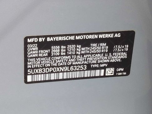 Used 2022 BMW X3 M40i w/ Premium Package AWD/4WD image 37