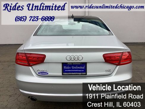 Used 2012 Audi A8 L 4.2 w/ Driver Assistance Pkg AWD/4WD image 5