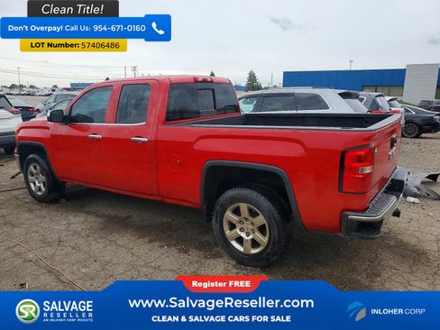 Used 2015 GMC Sierra 1500 SLT w/ Driver Alert Package AWD/4WD image 3
