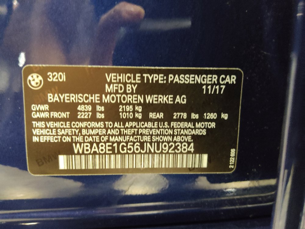 Used 2018 BMW 320i Sedan RWD image 33
