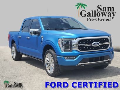 Certified 2021 Ford F150 Platinum w/ Equipment Group 701A High