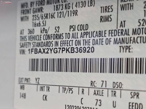 Used 2023 Ford Transit 350 XLT image 41