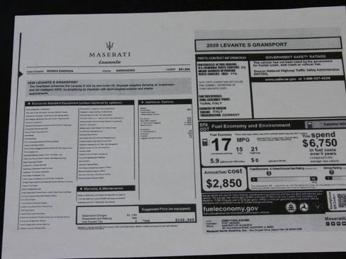 Used 2020 Maserati Levante S GranSport image 3