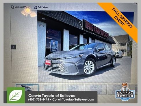 Used 2025 Toyota Camry LE FWD image 1