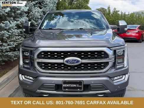 Used 2021 Ford F150 Platinum w/ Equipment Group 701A High AWD/4WD image 2