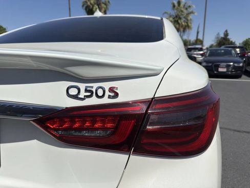 Used 2018 INFINITI Q50 Red Sport 400 w/ Sensory Package (Sport) RWD image 25