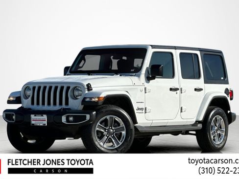 Used 2020 Jeep Wrangler Unlimited Sahara image 1