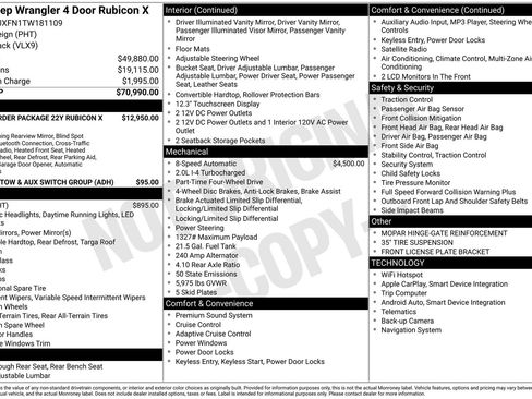 New 2026 Jeep Wrangler Unlimited Rubicon image 24