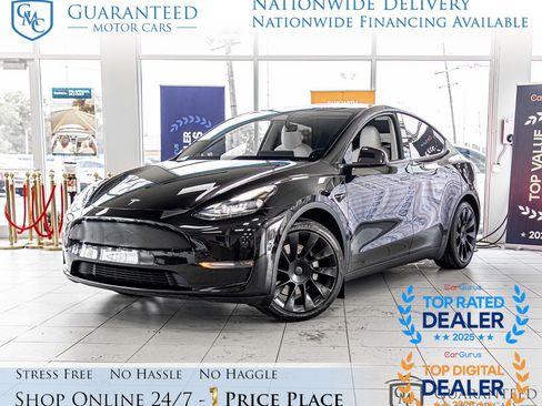 Used 2021 Tesla Model Y Long Range AWD/4WD image 1