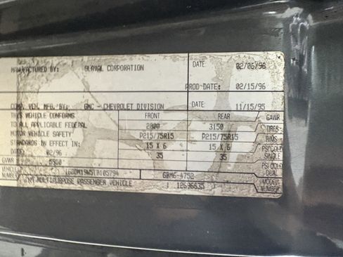 Used 1996 Chevrolet Astro image 31