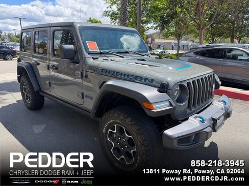 Used 2023 Jeep Wrangler Unlimited Rubicon 4xe AWD/4WD image 1