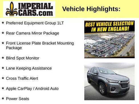 Used 2023 Chevrolet Traverse LT w/ Rear Camera Mirror Package AWD/4WD image 3