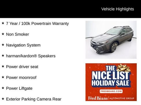 Used 2023 Subaru Outback Limited XT image 3