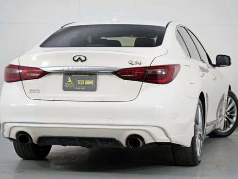 Used 2019 INFINITI Q50 Luxe w/ Cargo Package (L96) image 3