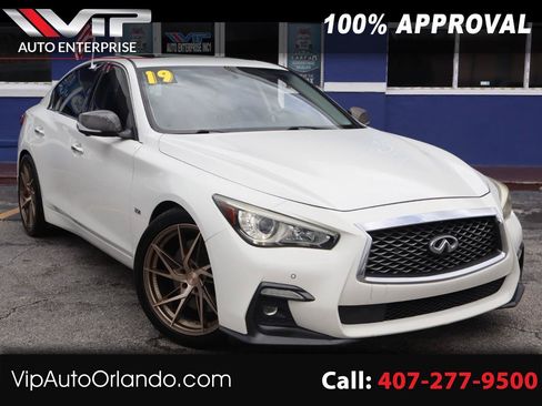 Used 2019 INFINITI Q50 Sport w/ Proactive Package RWD image 1