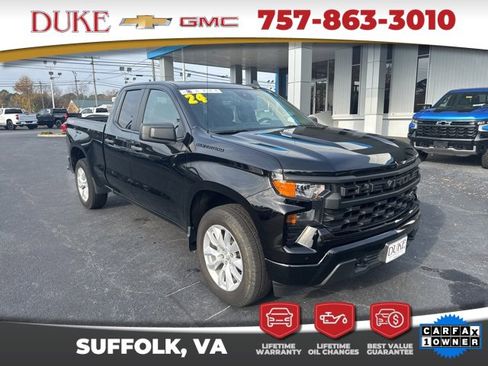 Used 2024 Chevrolet Silverado 1500 Custom w/ LPO, Dark Essentials Package image 1