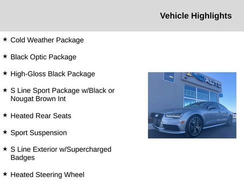 Used 2017 Audi A7 3.0T Premium Plus w/ Black Optic Package image 2