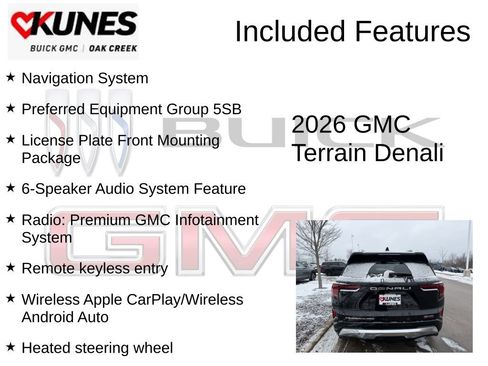 New 2026 GMC Terrain Denali AWD/4WD image 2