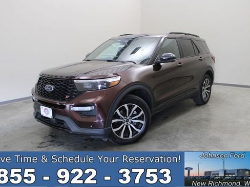 Certified 2020 Ford Explorer ST w/ Premium Technology Package AWD/4WD image 1