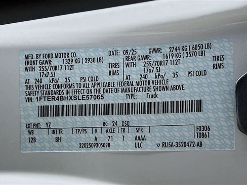 New 2025 Ford Ranger XL image 22