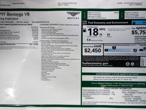 Used 2022 Bentley Bentayga image 71