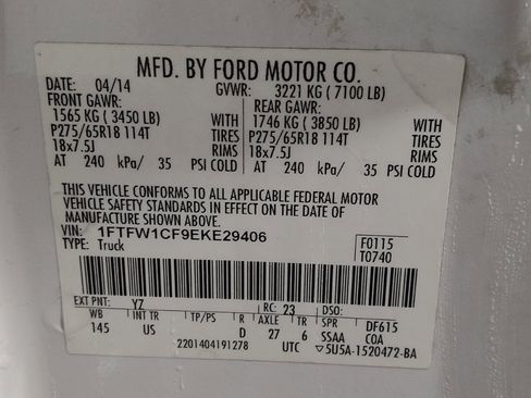 Used 2014 Ford F150 XLT w/ Equipment Group 302A Luxury image 33