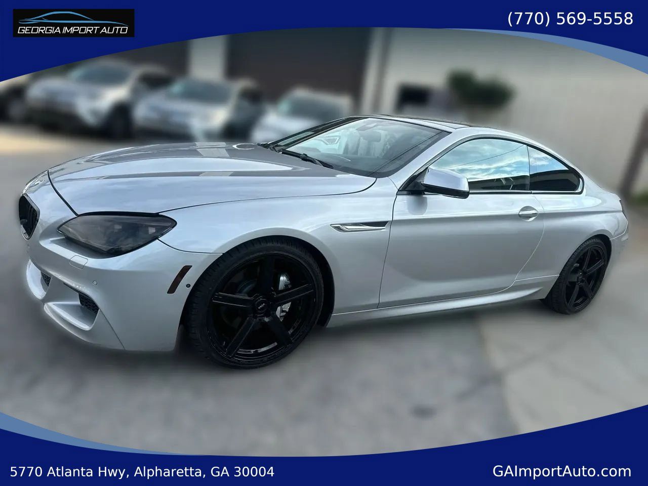Used 2014 BMW 640i xDrive Coupe AWD/4WD image 1