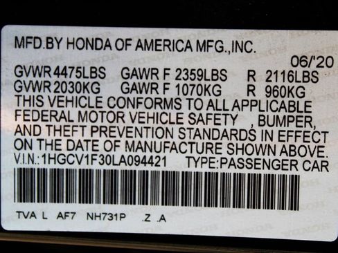Used 2020 Honda Accord Sport image 36