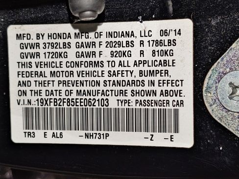 Used 2014 Honda Civic EX image 55