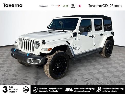 Used 2023 Jeep Wrangler Unlimited Sahara w/ Cold Weather Group image 1