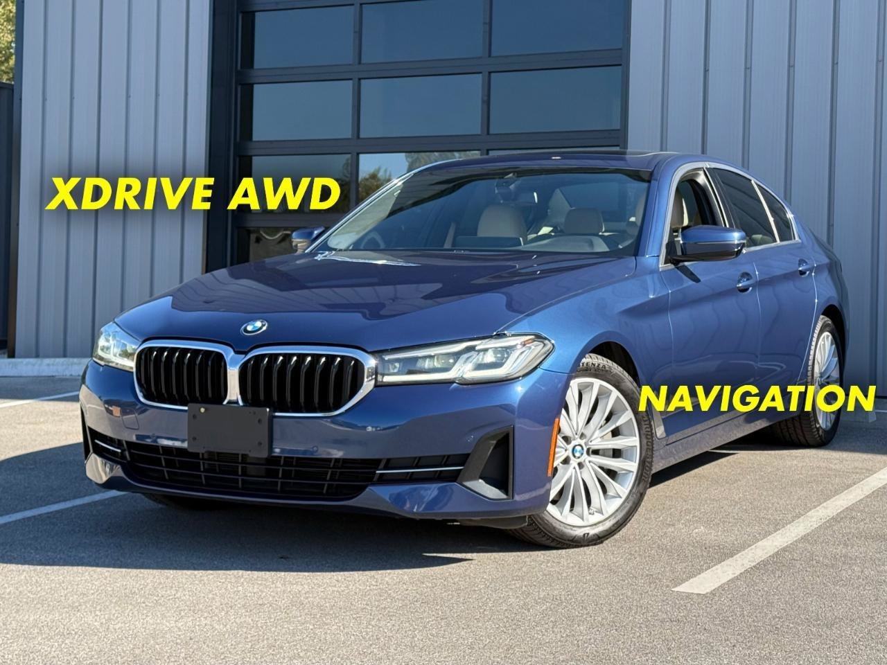 Used 2021 BMW 530i xDrive w/ Convenience Package AWD/4WD image 1
