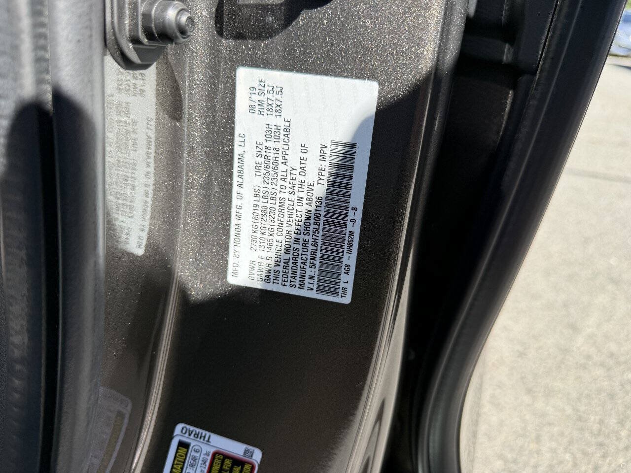 Used 2020 Honda Odyssey EX-L image 32