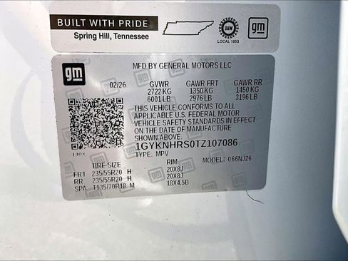 New 2026 Cadillac XT5 Sportv w/ LPO, Red Accent Package AWD/4WD image 13