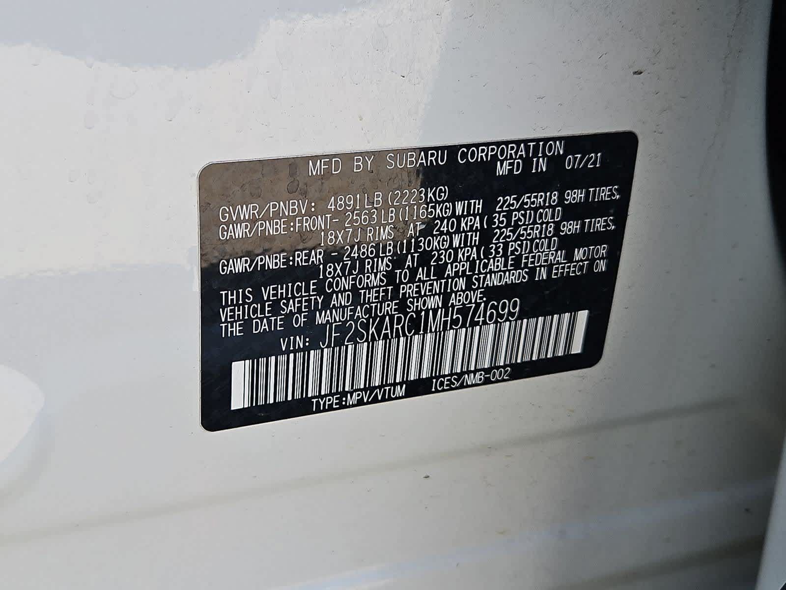 Used 2021 Subaru Forester Sport w/ Popular Package #2 AWD/4WD image 37