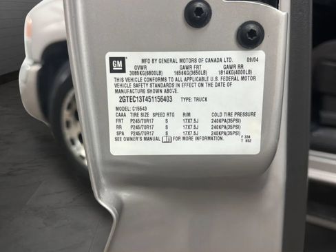 Used 2005 GMC Sierra 1500 SLE w/ Light Duty Power Package RWD image 27