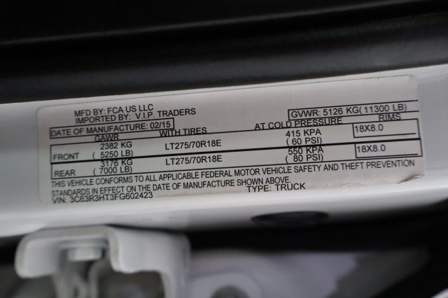 Used 2015 RAM 3500 SLT AWD/4WD image 84