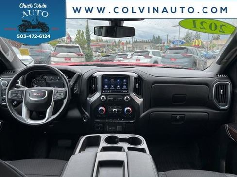 Used 2021 GMC Sierra 1500 Elevation w/ LPO, Elevation Black Package AWD/4WD image 18
