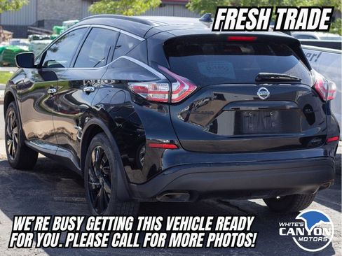 Used 2018 Nissan Murano SL w/ Midnight Edition Package AWD/4WD image 3