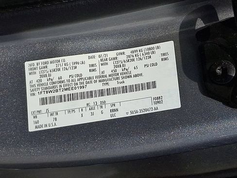 Used 2021 Ford F250 Platinum w/ FX4 Off-Road Package AWD/4WD image 28