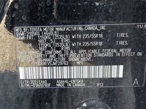 Used 2018 Toyota RAV4 Limited w/ All Weather Liner Package image 35