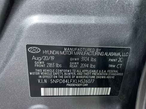 Used 2020 Hyundai Elantra SEL w/ Cargo Package (C1) image 48