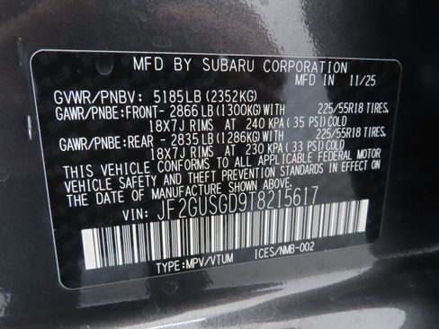 New 2026 Subaru Crosstrek 2.5i Sport image 30