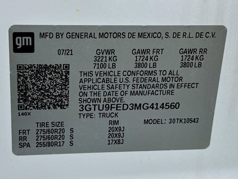 Used 2021 GMC Sierra 1500 Denali w/ Driver Alert Package II AWD/4WD image 40