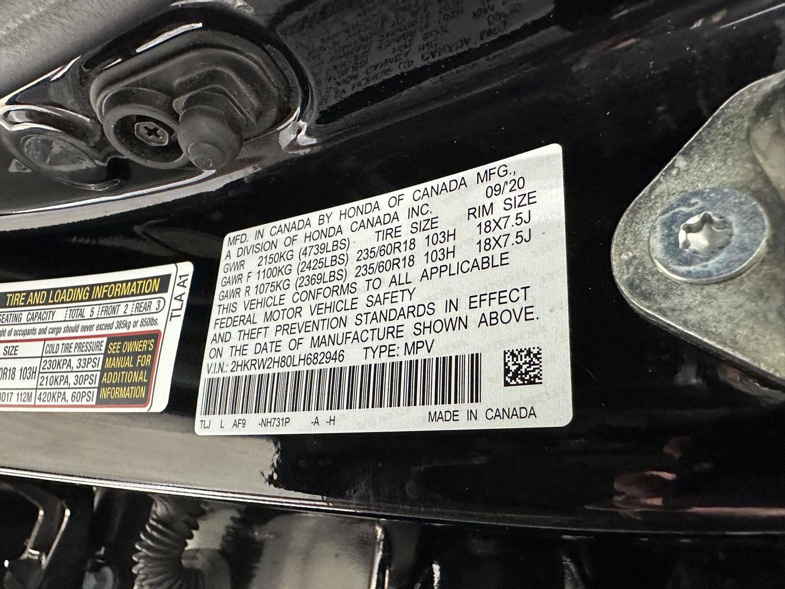 Used 2020 Honda CR-V EX-L image 13